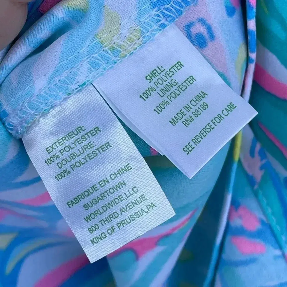 Lilly Pulitzer Sahar Print Romper size 0 - Image 11