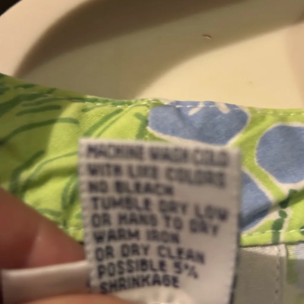 Lilly‎ Pulitzer Colorful Patchwork Pants - Size 12 - Image 6