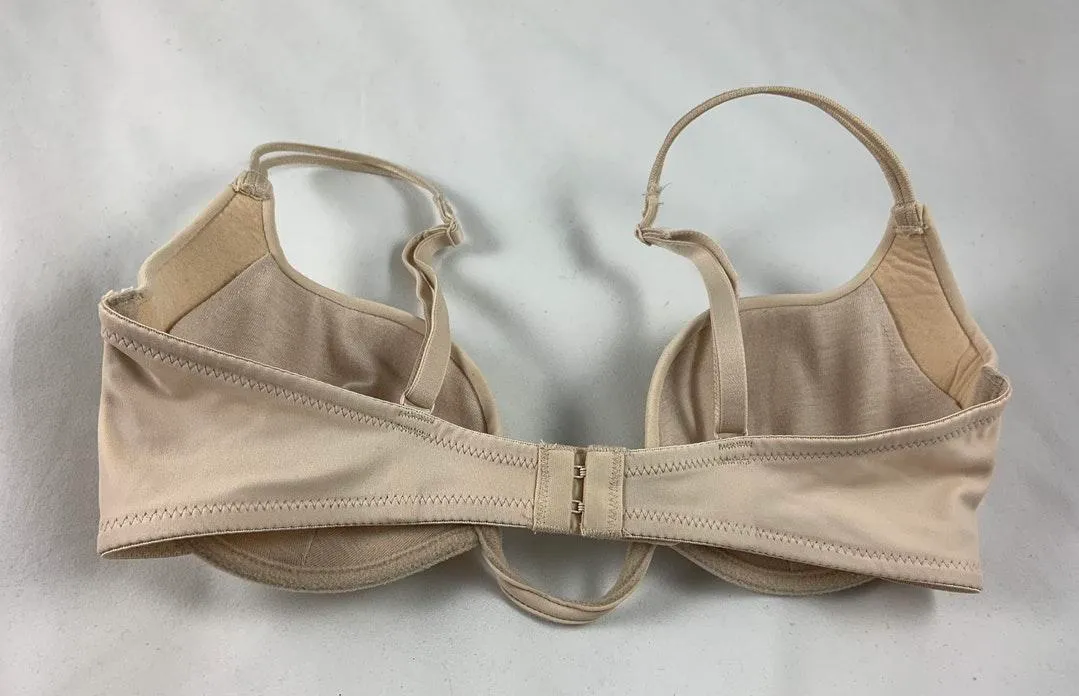 34D Intimates Beige Wire Swimsuit top Tan Size M - Image 2