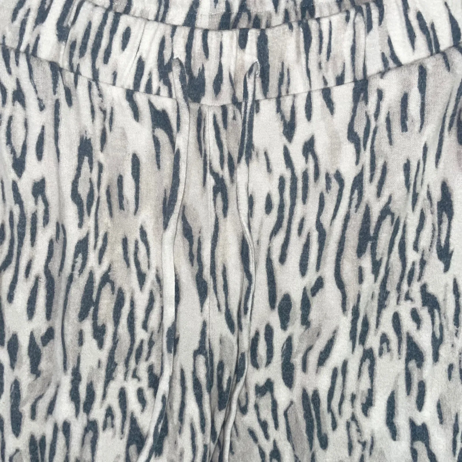 Express Lounge Pants Women XL High Waist Cozy Fleece‎ Soft Animal Print - Image 7