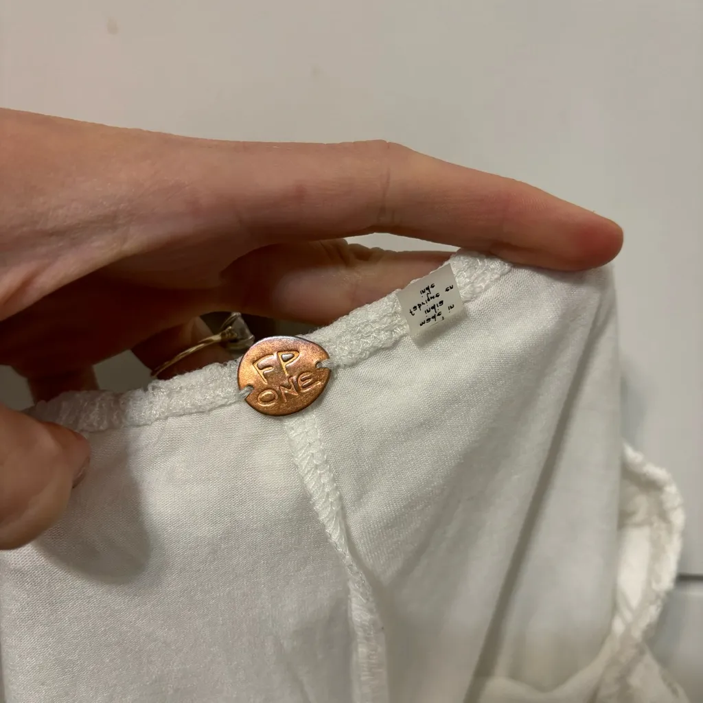 Free People Adella Shorts White - Image 4