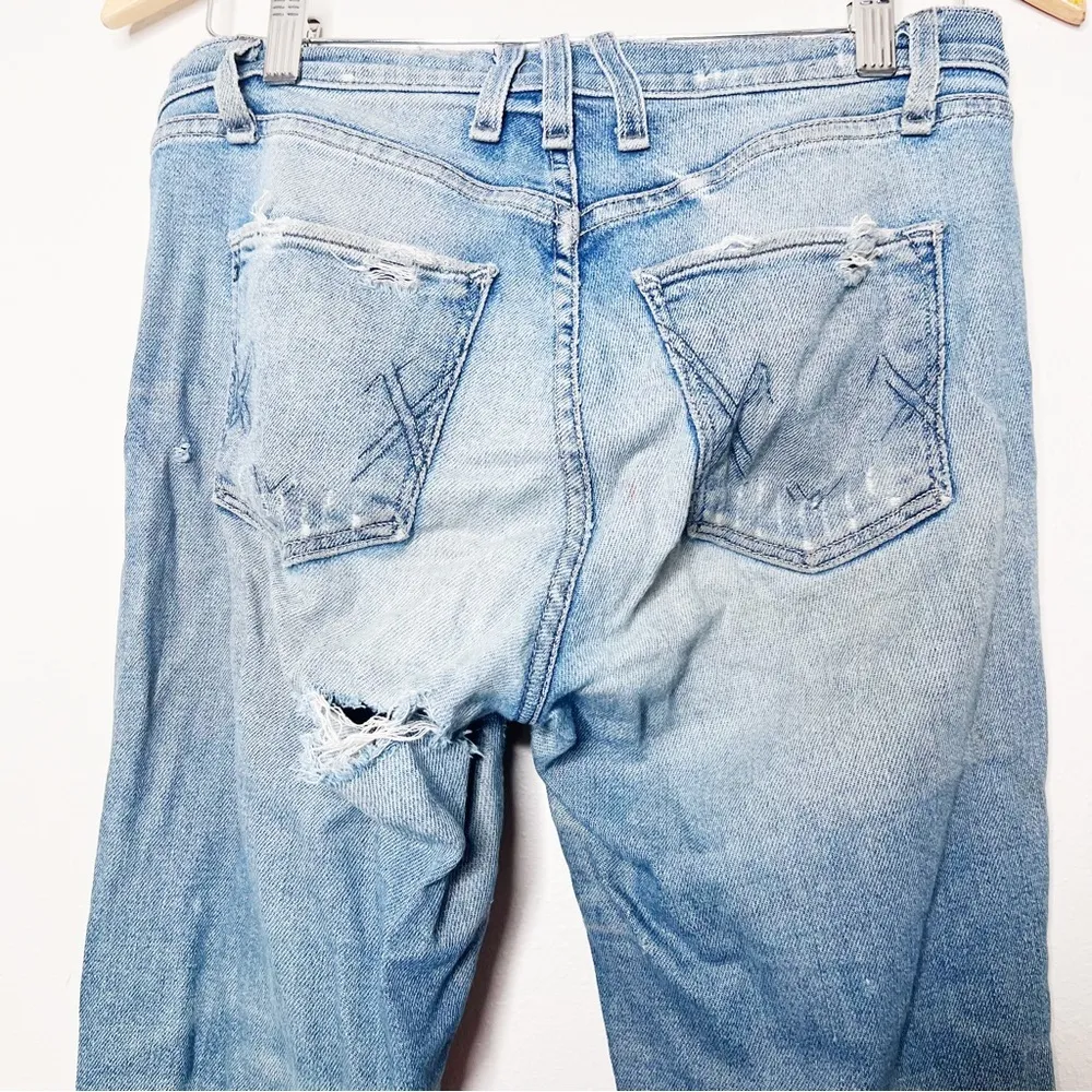 McGuire Valletta Straight Raw Edge Jeans Size 27 Women’s Denim Distressed - Image 6