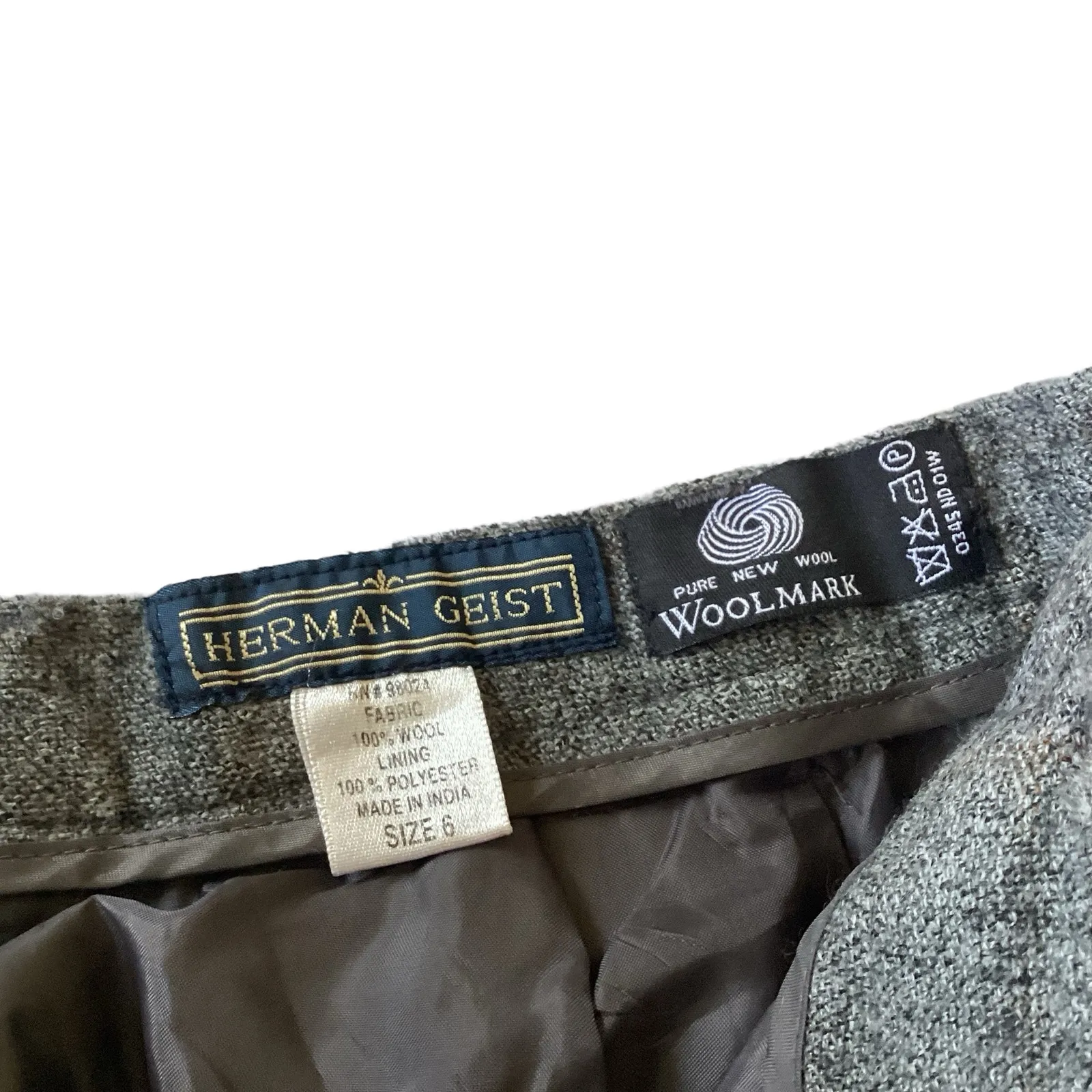 Herman Geist  Wool Pants - Image 4