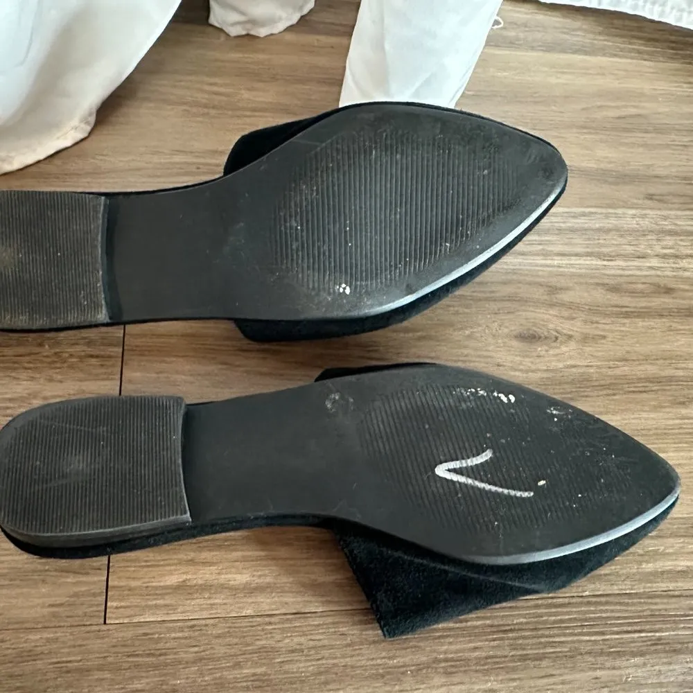 Ally Suede Slip On Mules - 6M - Image 14