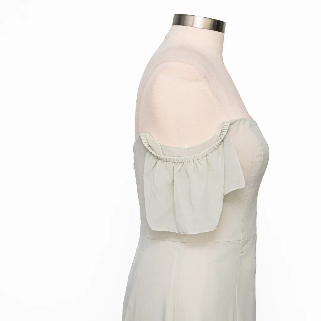 Jenny Yoo -  Bridesmaid Elsie Off The Shoulder Flutter Sleeve Chiffon Dress - Image 11