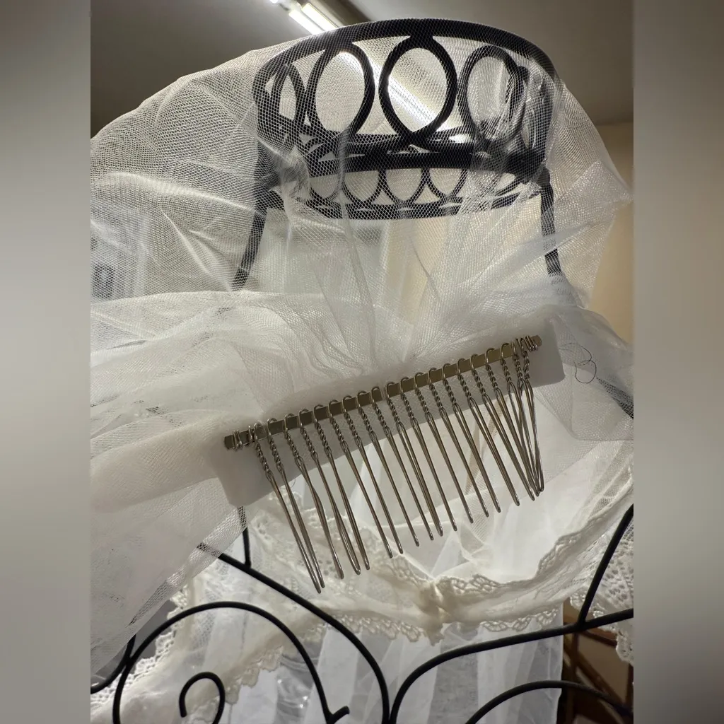 SHEIN White Lace Bridal Gown - Image 16