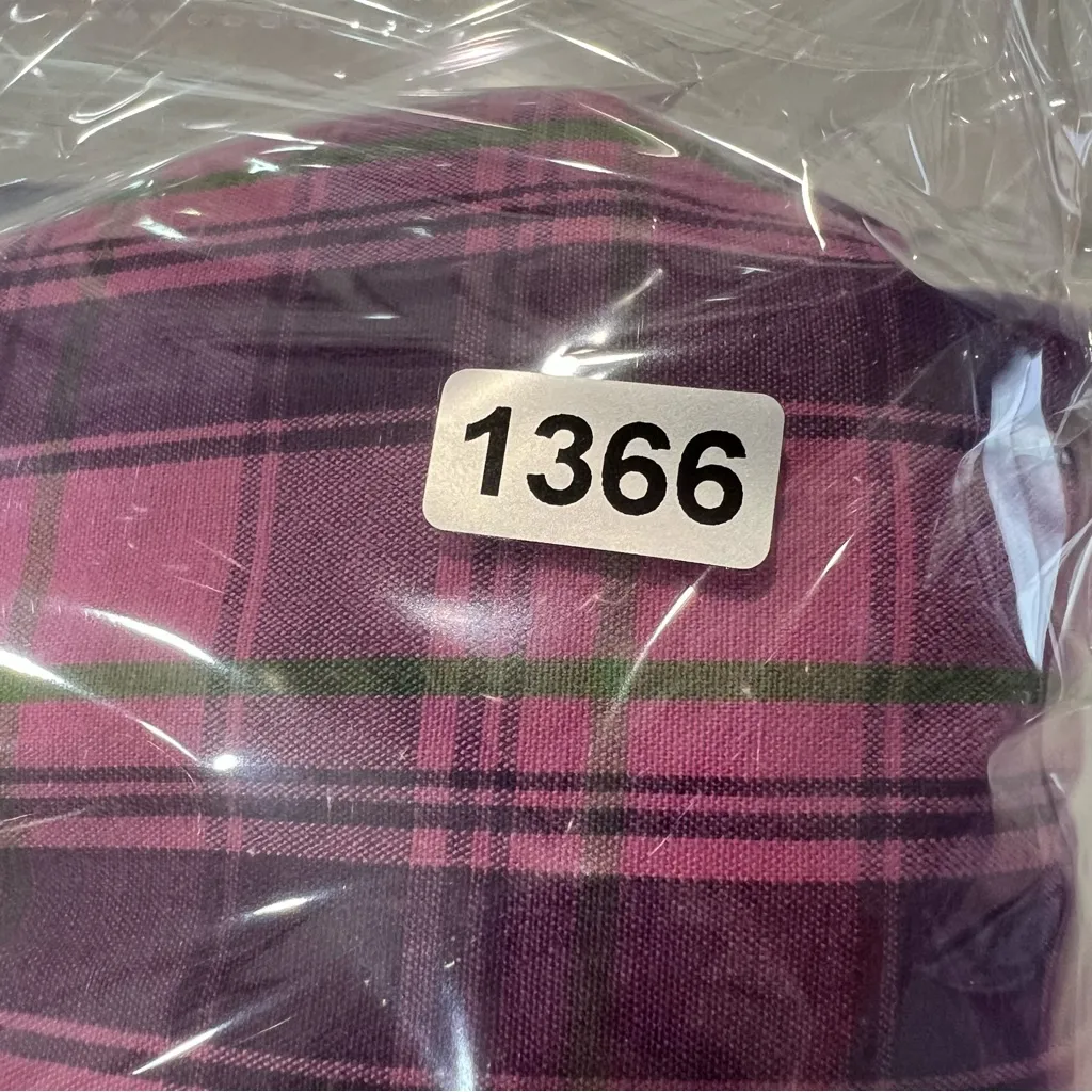 Bit & Bridle Western Pearl Snap Top Size XL Purple Plaid Embroidered Horses - Image 13