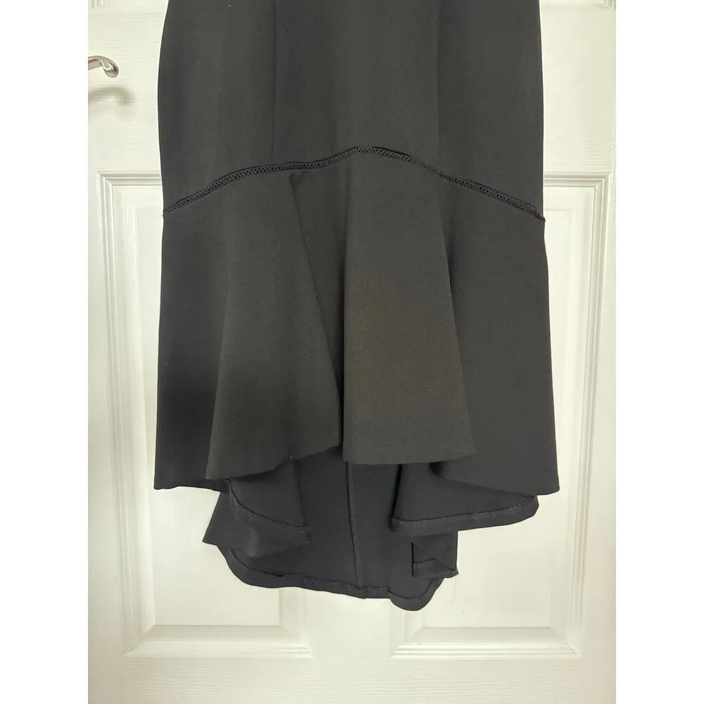 NWT Adelyn Rae Izabella high low sleeveless black sexy Dress medium - Image 8