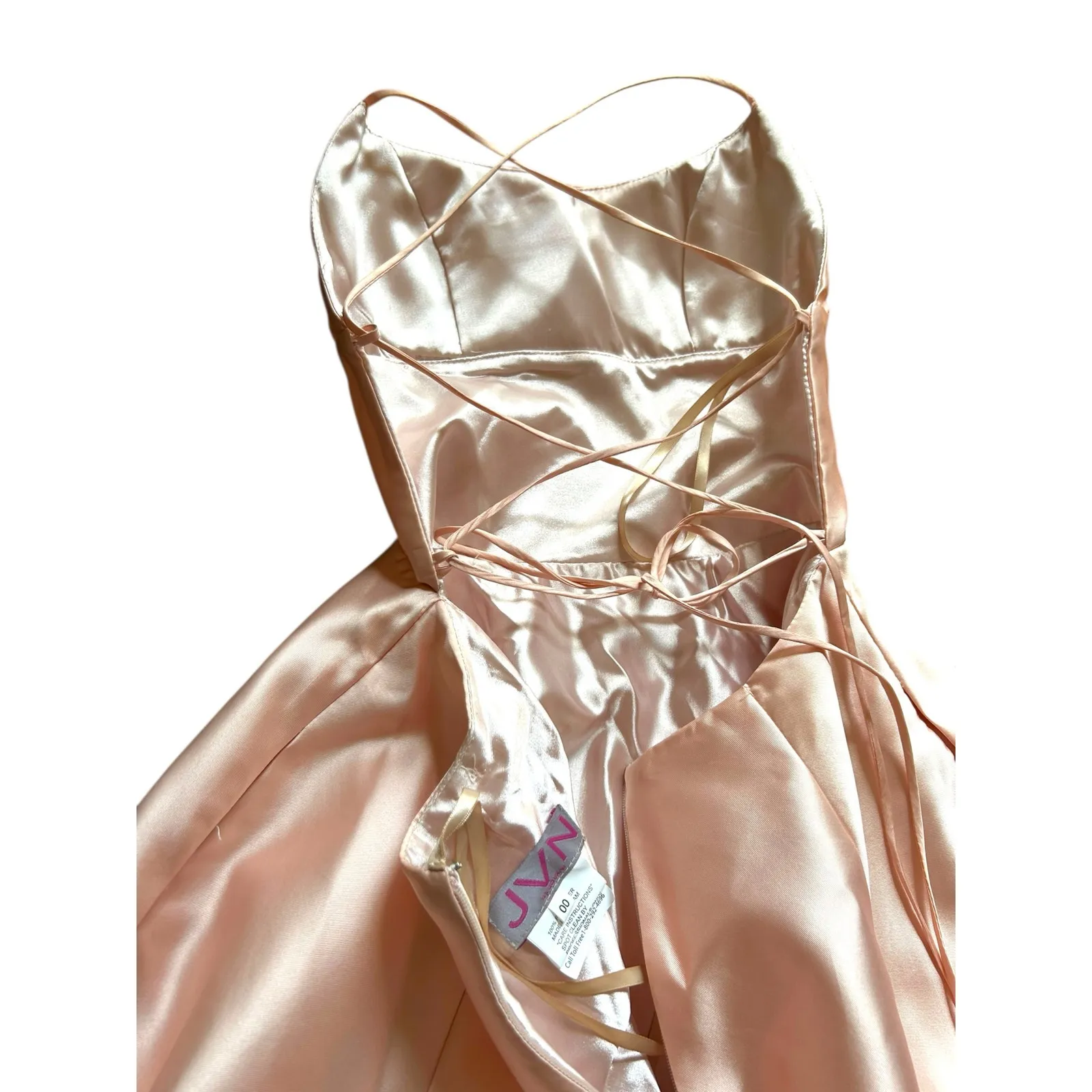 JVN by Jovani Pink Gown - Size 00 - Image 16