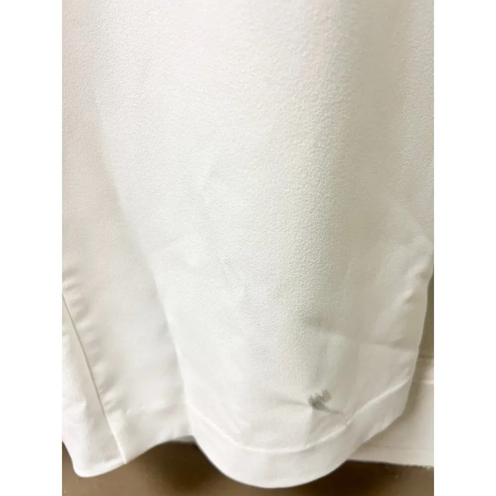 NWT Black Halo Eve by Laurel Berman Long Sleeve Maxi Dress White Women's US 4 - Image 2