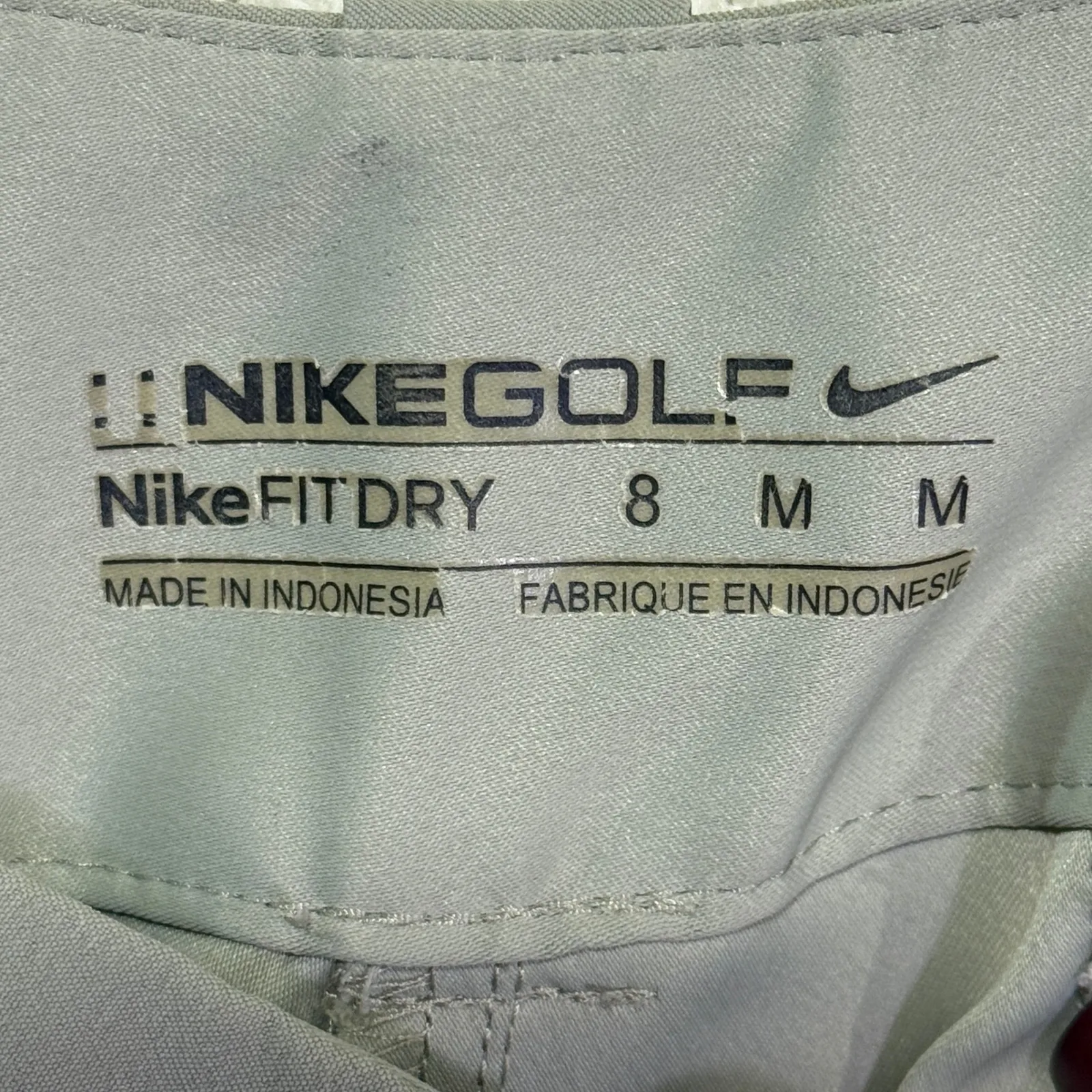 Nike Golf Women's Size 8 M FitDry Capri Pants Gray Polyester‎ Spandex Athleisure - Image 5