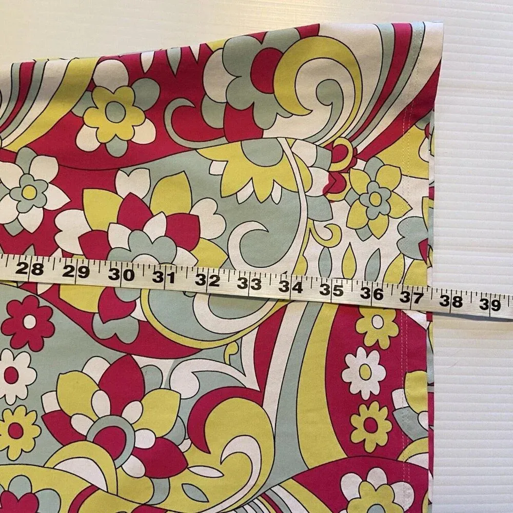 J.Mclaughlin Edie Dress Catalina Cloth Floral Mod Sheath Women's S Preppy Resort - Image 9