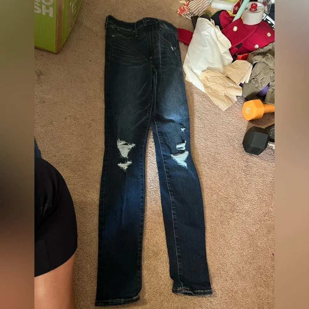 Abercrombie Simone high rise super skinny 2L - Image 2