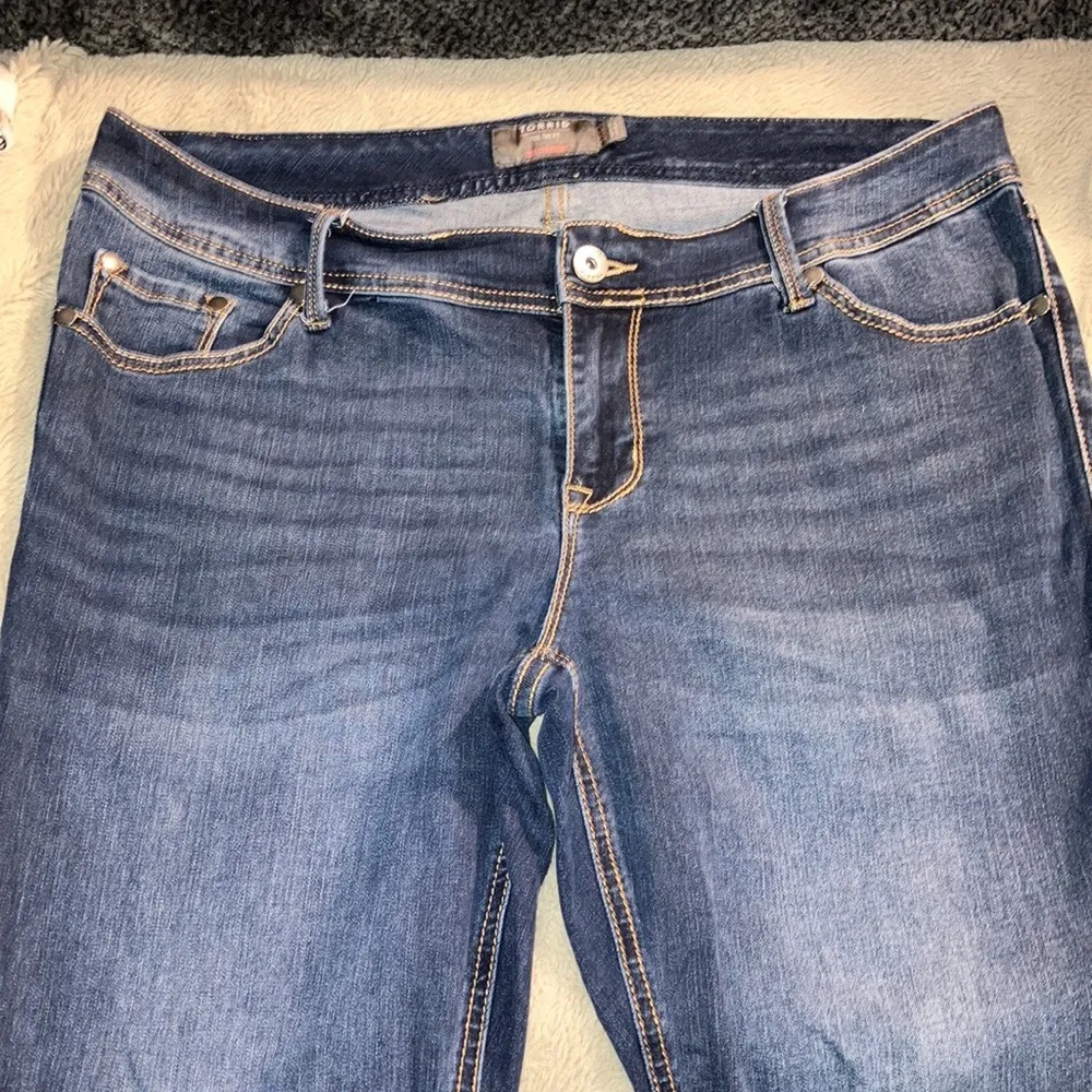 Torrid Luxe Slim Boot Cut Jeans, Size 14S - Image 2