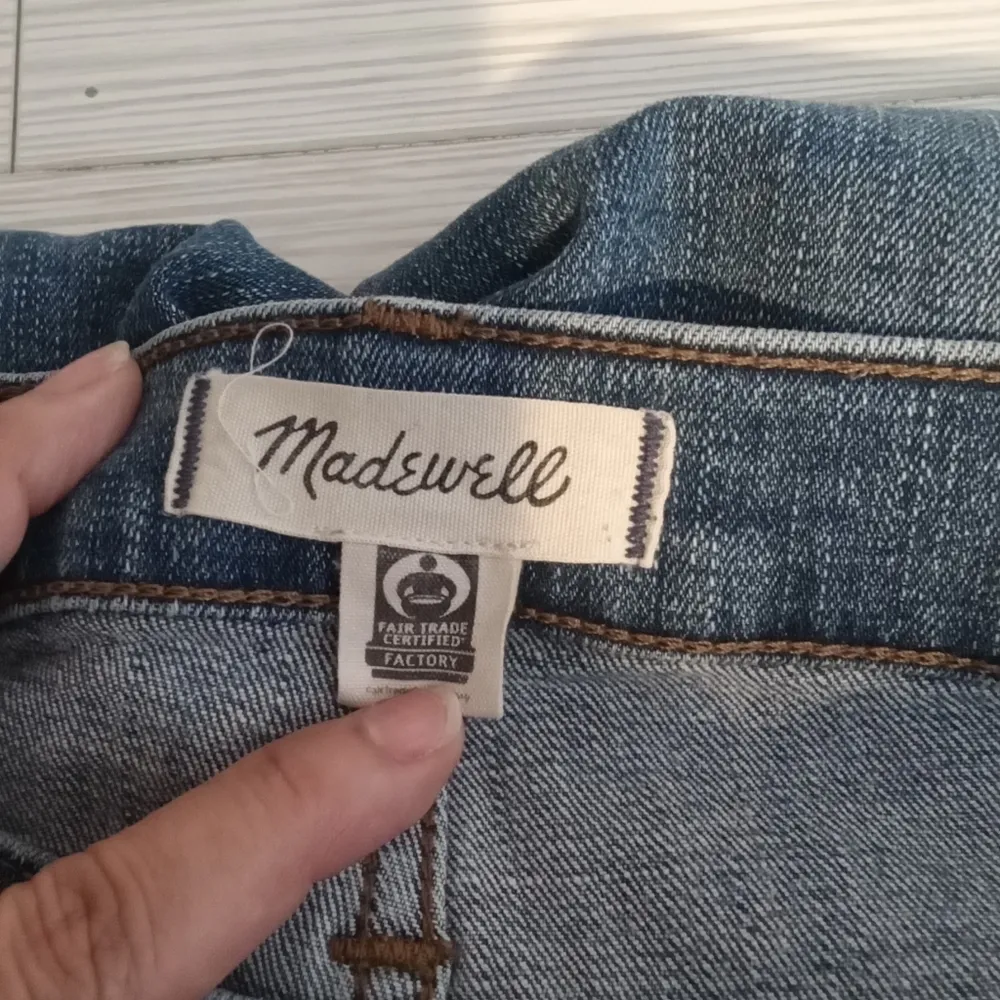 skinny flare raw Hem women's Jeans color kenwick wash size 31 - Image 4