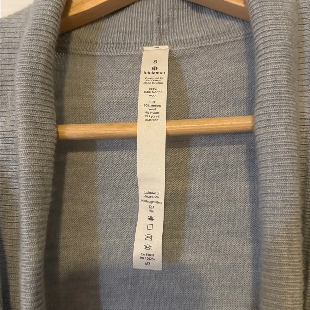 Lululemon Sit In Lotus Wrap II - Heathered Starlight - 8 - Image 9