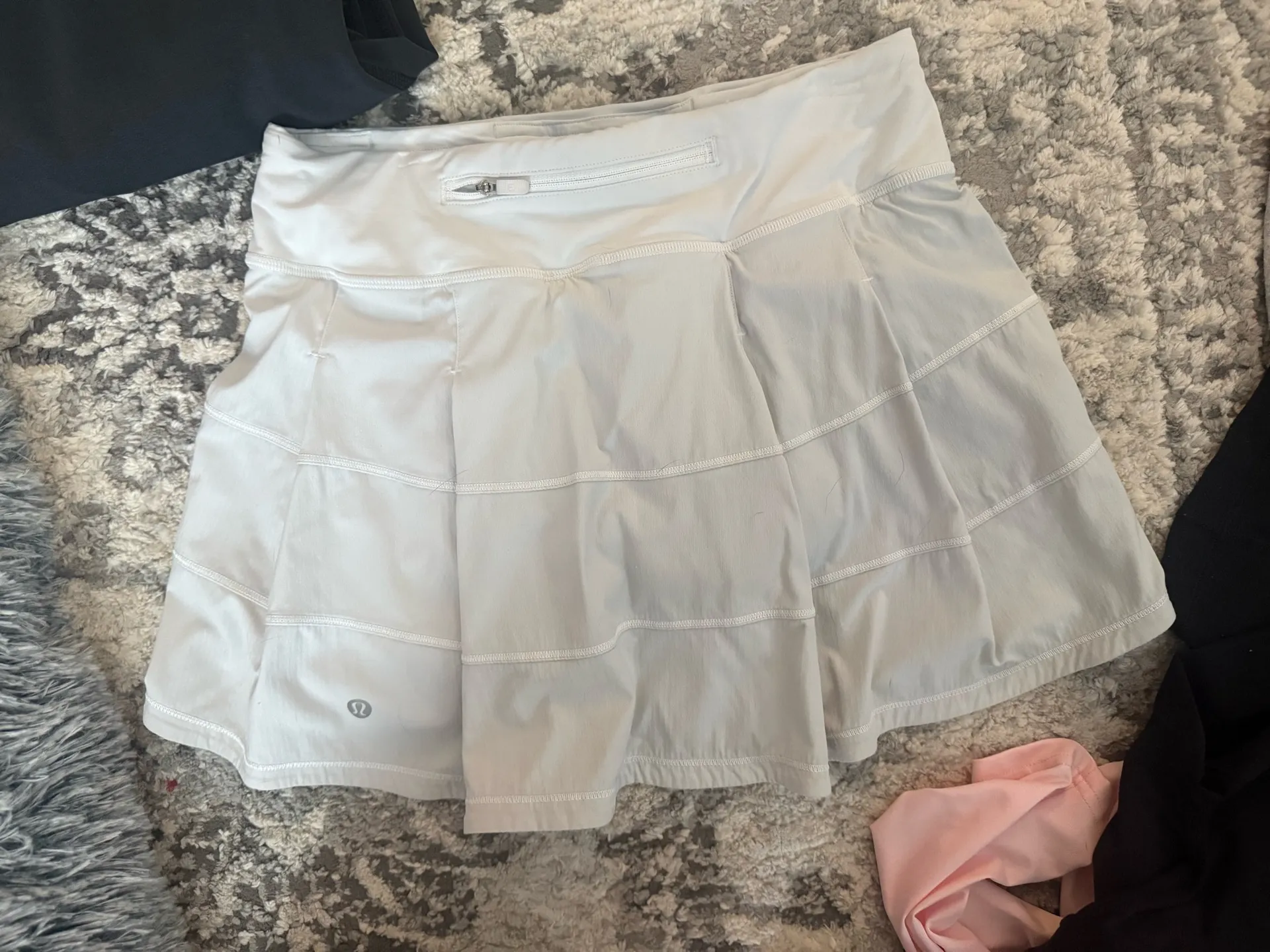 White Lululemon Skirt - Image 2