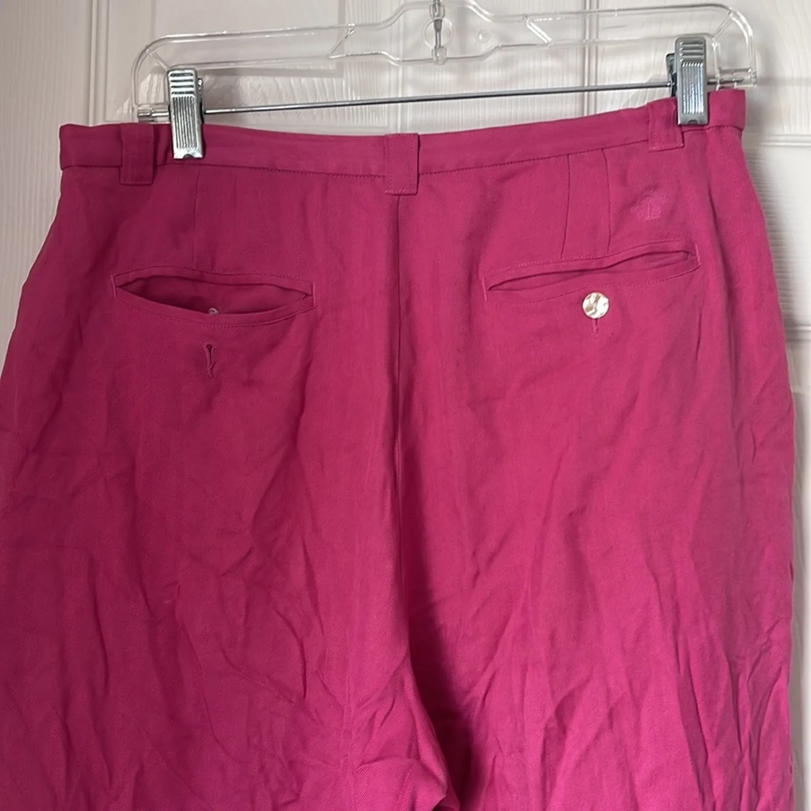 Tommy Bahama silk pink pants - Image 5