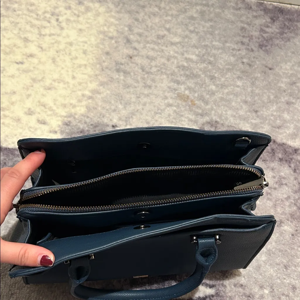 Dark Blue Handbag - Image 2