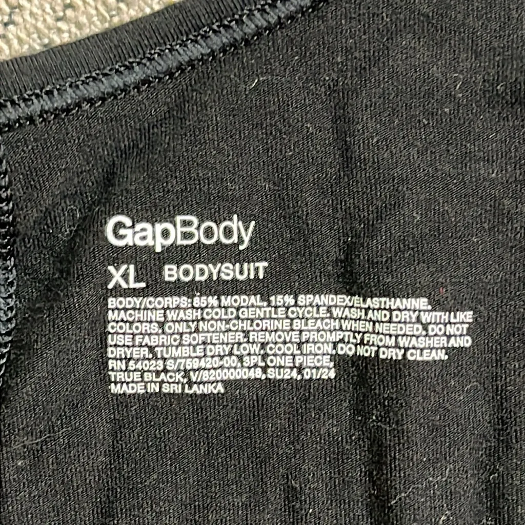 Gap body Black Bodysuit 3 PL jumpsuit, size XL - Image 11