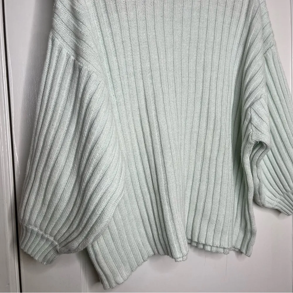 Ten Sixty Sherman Ripped Mint Color Sweater Size Medium - Image 3