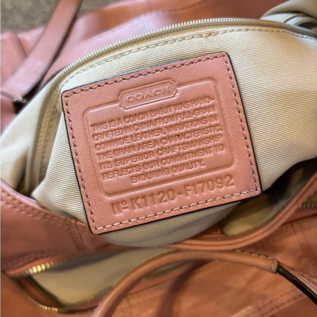 Coach Pink Soho Hobo Bag - Image 10