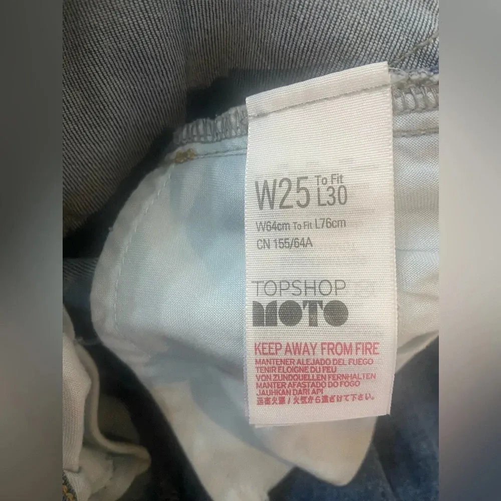 TOPSHOP Moto Jamie W25‎ Distressed Skinny Jeans High Waisted Nordstrom - Image 14