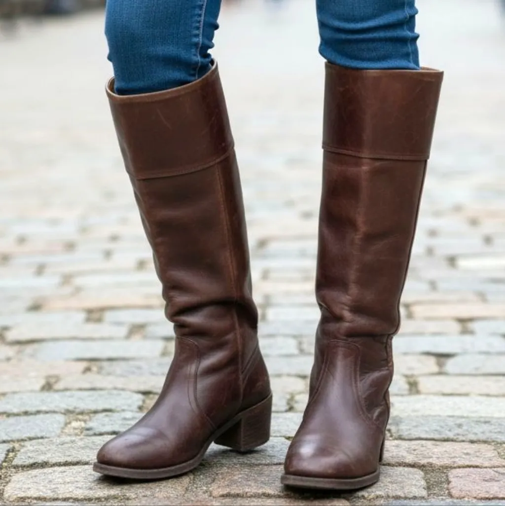 Frye Vintage Campus Boots Size 9.5B   S3926 - Image 7