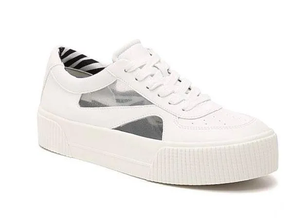White Emmalyn Platform Sneaker Size 9.5 - Image 2