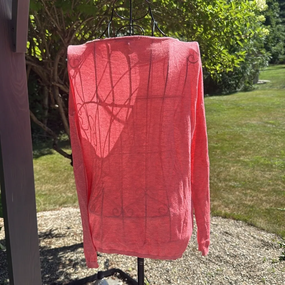 Maje long sleeve scoopneck lightweight sweater - Image 3