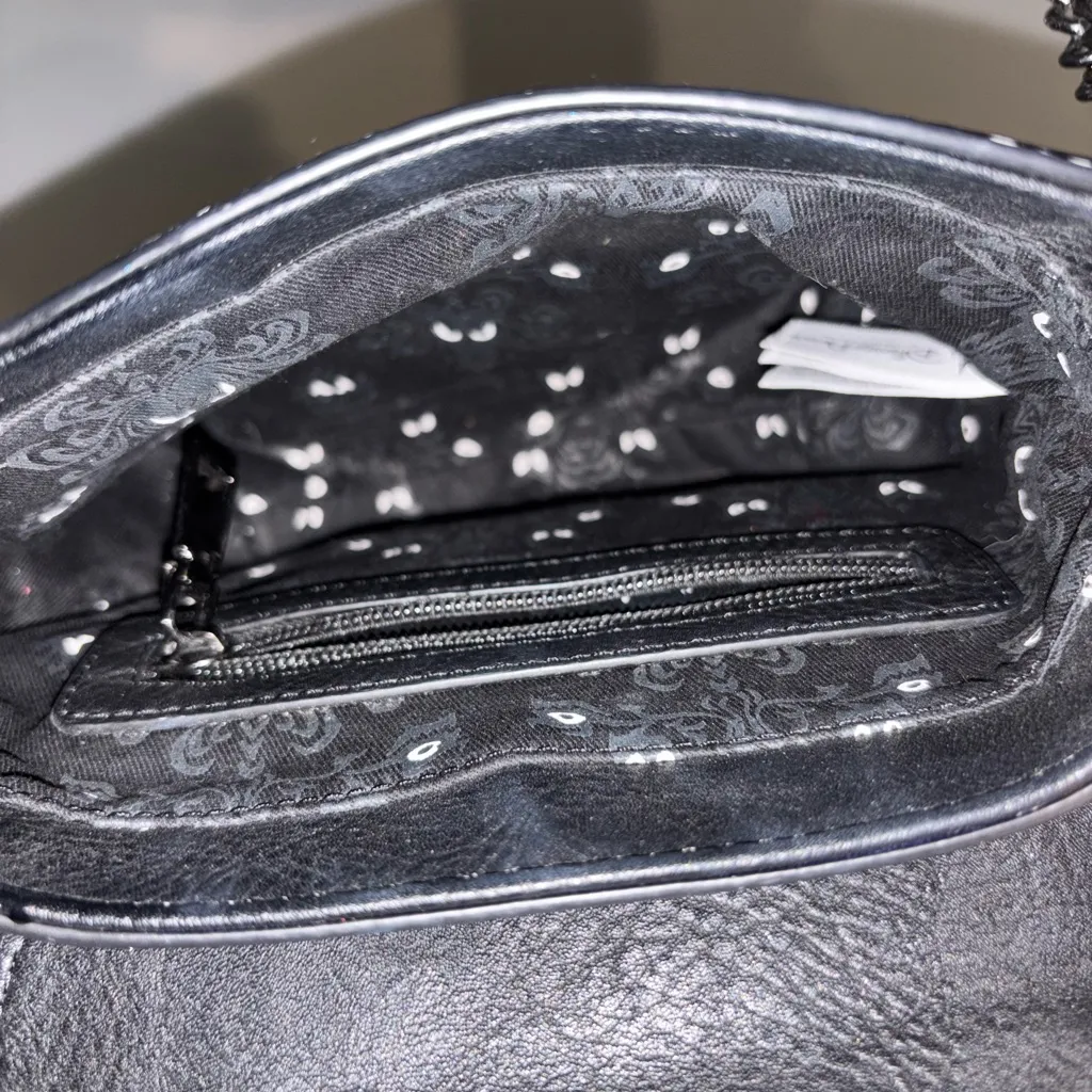 Disney Parks Exclusive Villain Black Cross Body or Hand Bag - Image 5