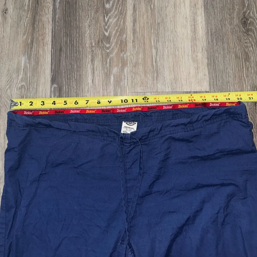 Dickies Blue Medical Scrub Pants - Size Large - Image 8