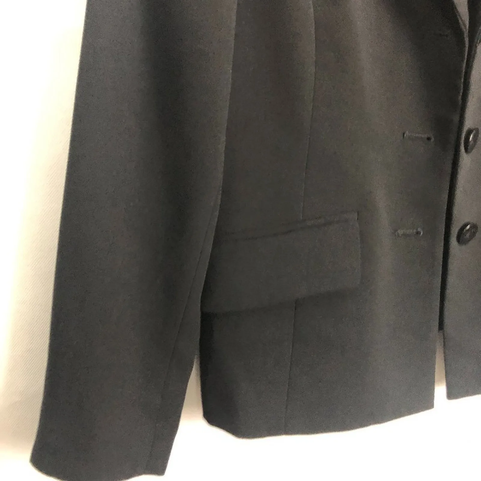 Kasper Women's Button Down Black Blazer Size 10 - Image 4