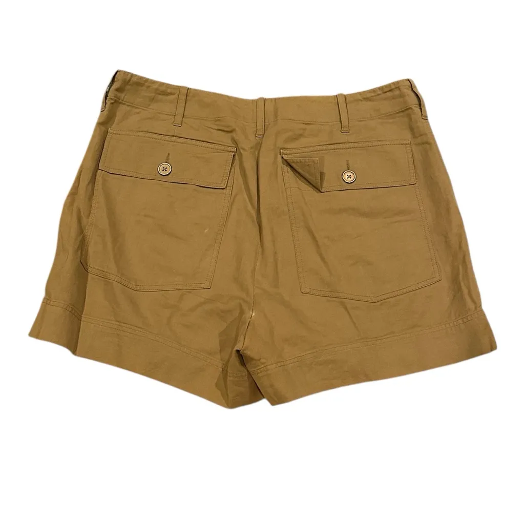 Dries Van Noten Tan Women's Cargo Shorts 38 - Image 2
