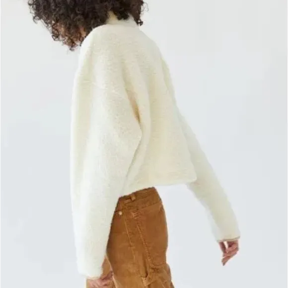 Champion Uo Exclusive Sherpa Half-Zip Jacket Women's at Urban Outfitters - Image 3