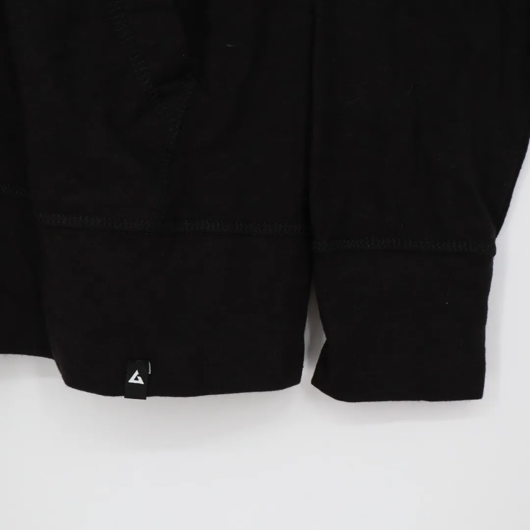 American Giant Black Full Zip Hoodie Sweatshirt Hooded Jacket Made in USA Size M Size M - Image 4