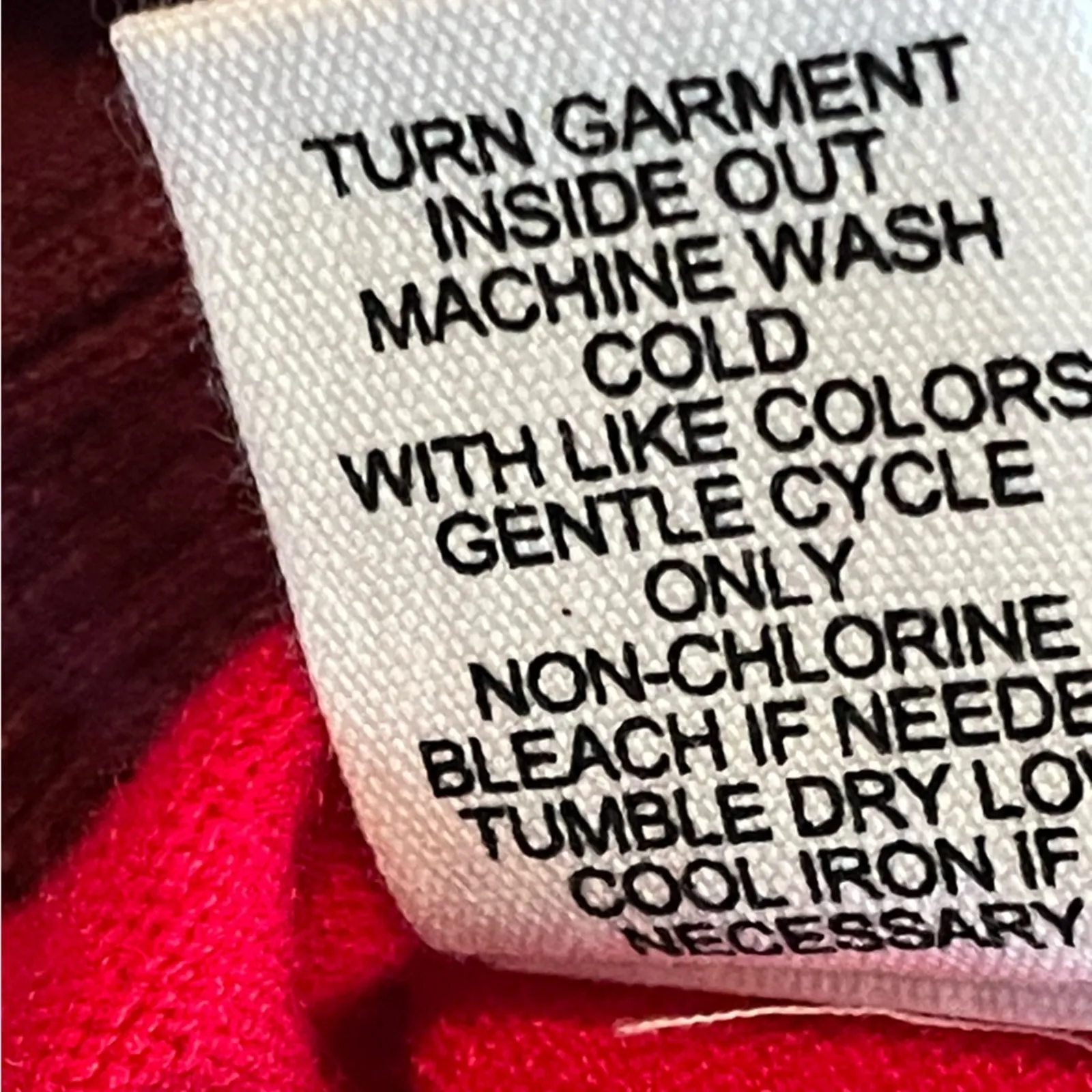 Adyson Parker Red Colorblocked Cowlneck Sweater Size Medium NWT - Image 9