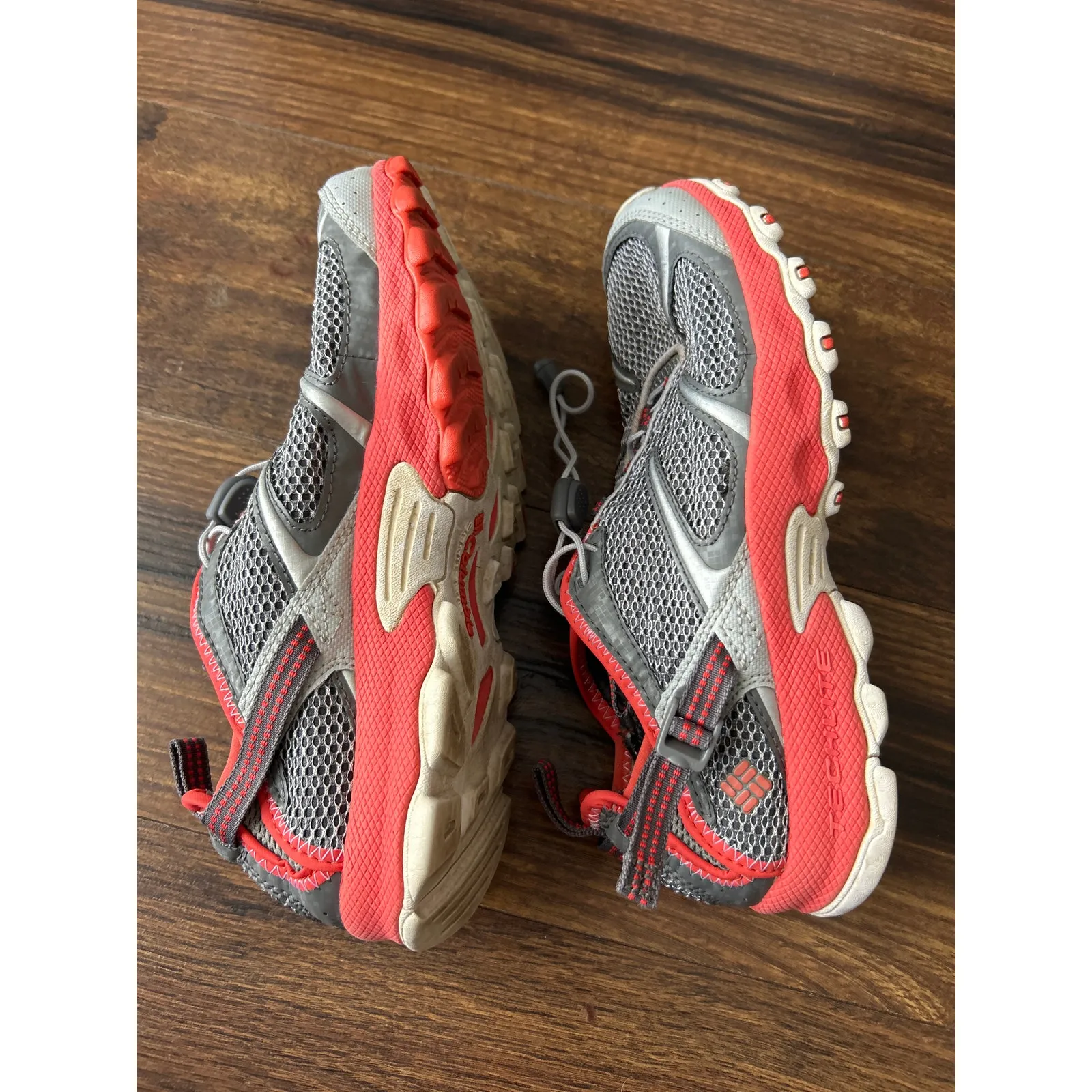 Columbia Sneakers 10 Gray Salmon Techlite Outpost Hybrid 2 Omni-Grip Bungee - Image 6