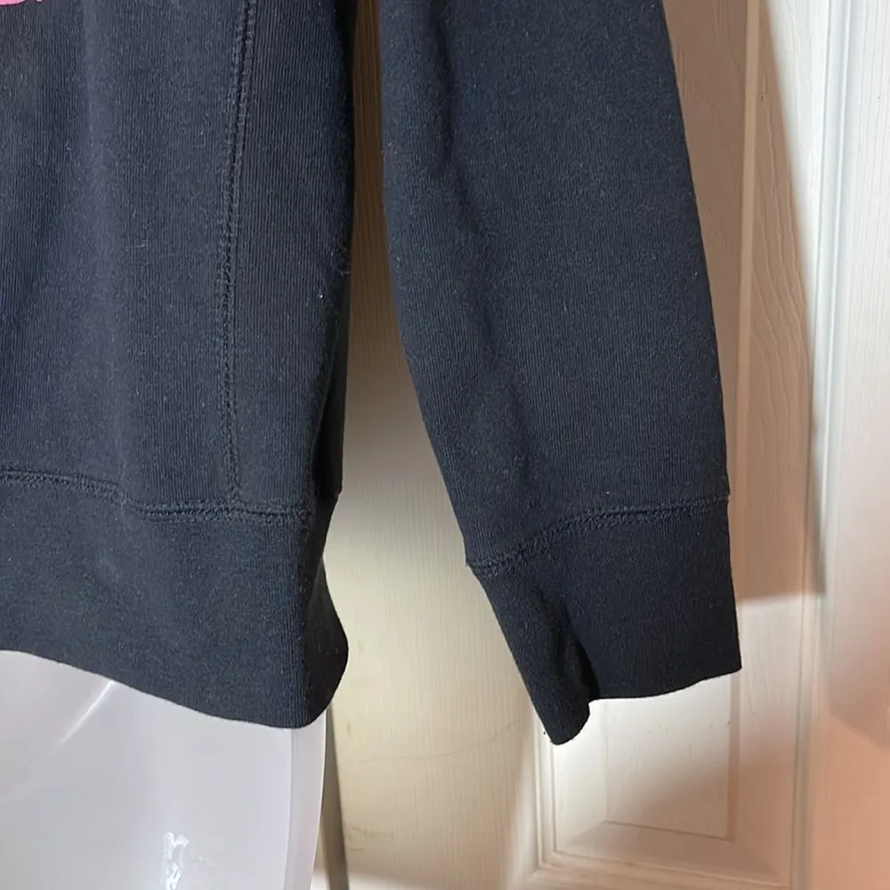 Syracuse Orange Dark Navy Blue Cropped Zip Front Hoodie Colosseum Athletics S - Image 13