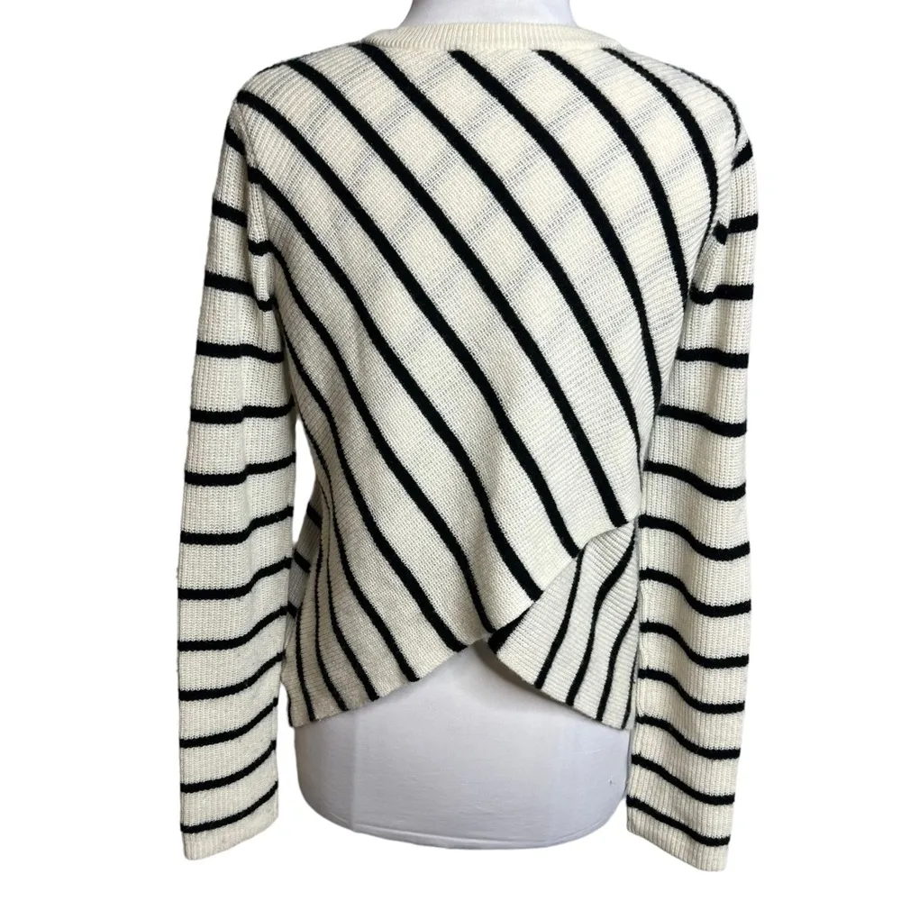 ALC A.L.C. Tula cashmere striped sweater Sz S - Image 5