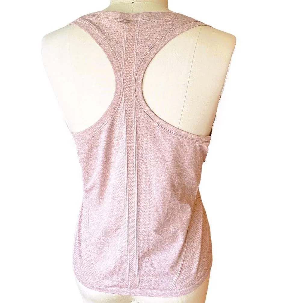 RYKA Heathered Blush Pink Activewear Racer Back Tank Top ~ Women's Size XL - Image 3