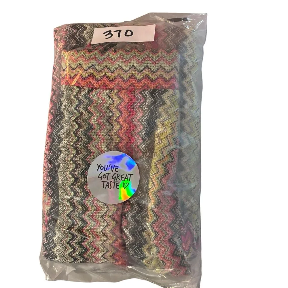 NWOT Maeve Skirt Womens XS Chevron Knit Midi Length Lined Boho Rainbow‎ A-line - Image 12