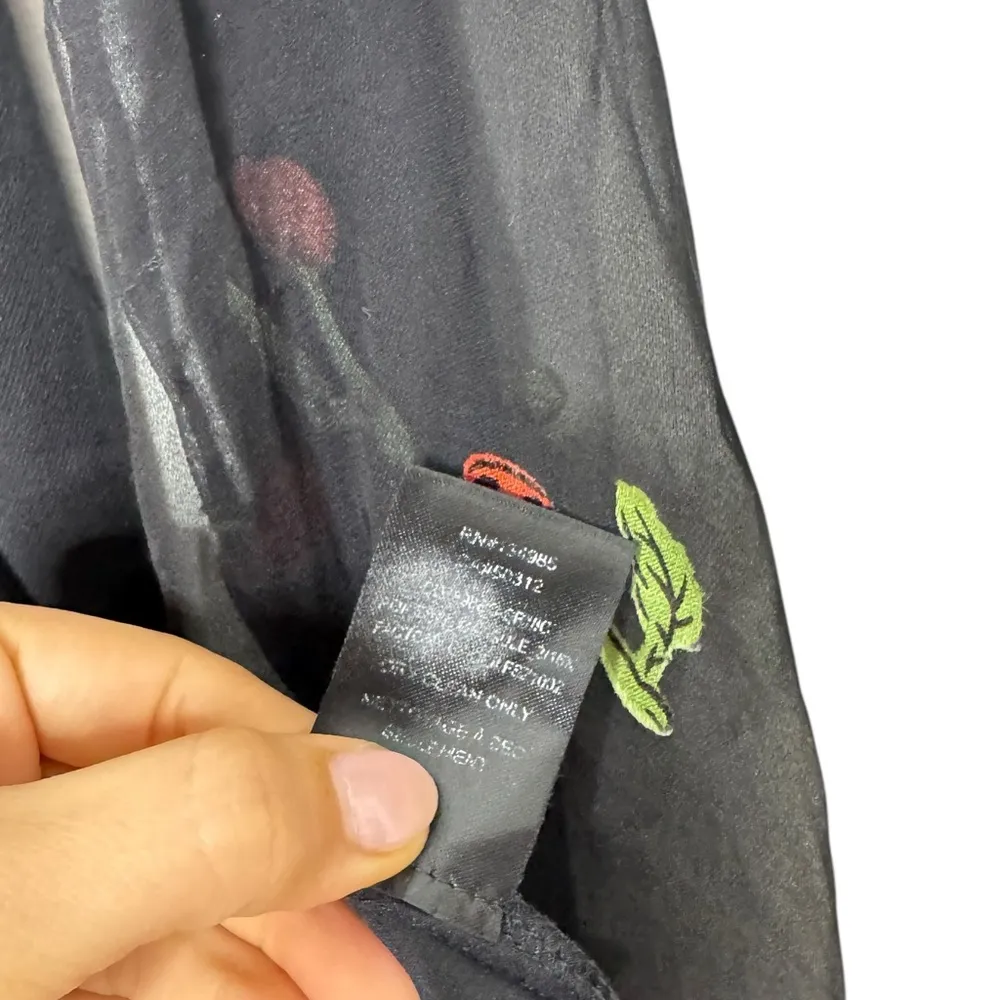 For Love & Lemons Cherry Twist Retro Burnout Velvet Pinup Cutouts Mini Dress - Image 6