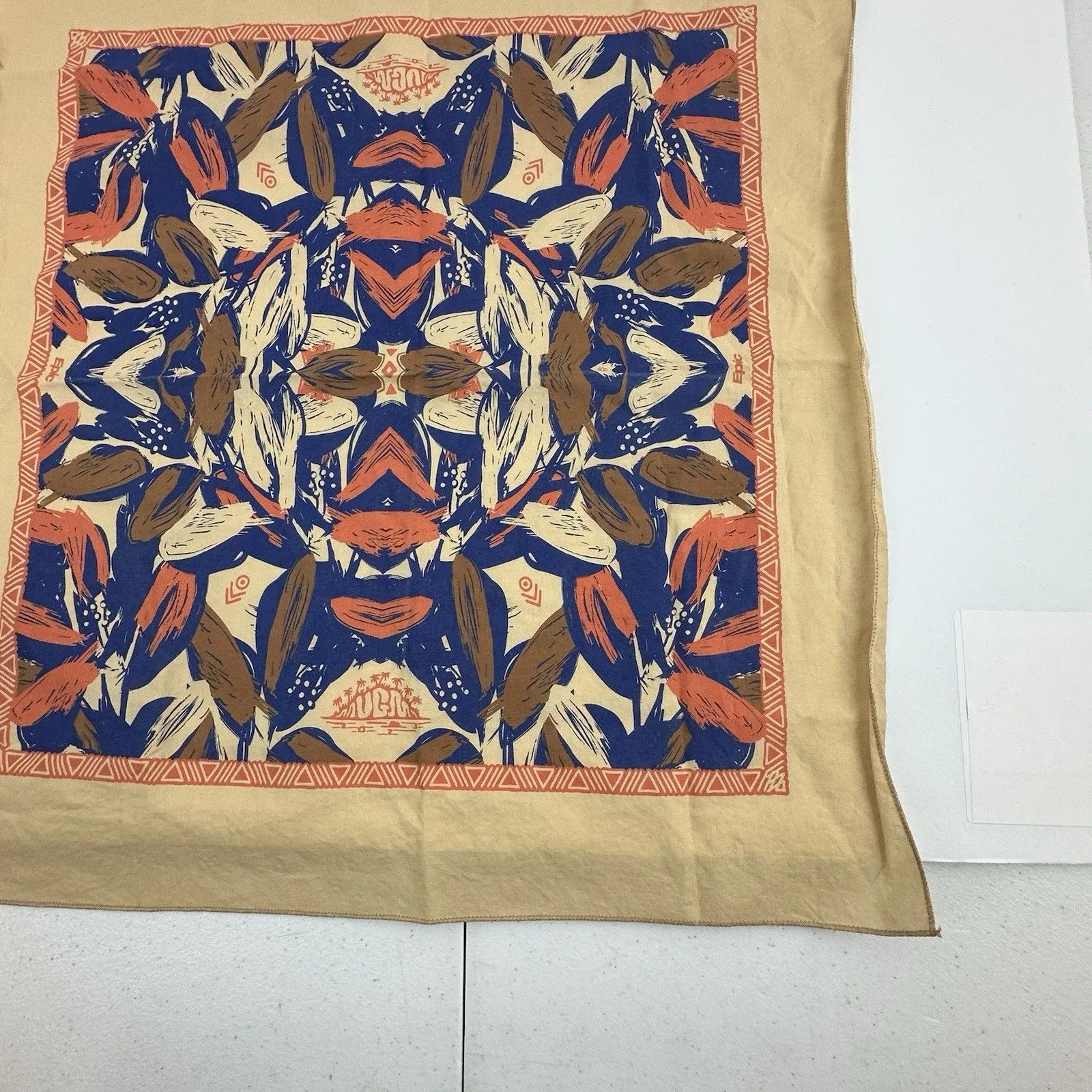 Southwest / Tribal / Hawaiian Bandana Handkerchief Epic Systems Logo (Swag?) Blue - Image 3