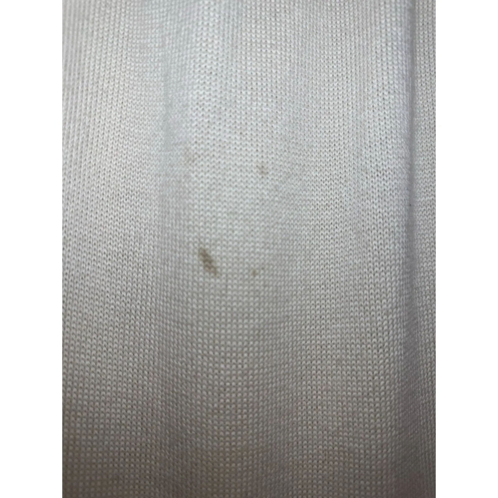 Banana Republic Cabled Short Sleeve SweaterDress in Ivory SMALL Merino Wool - Image 7