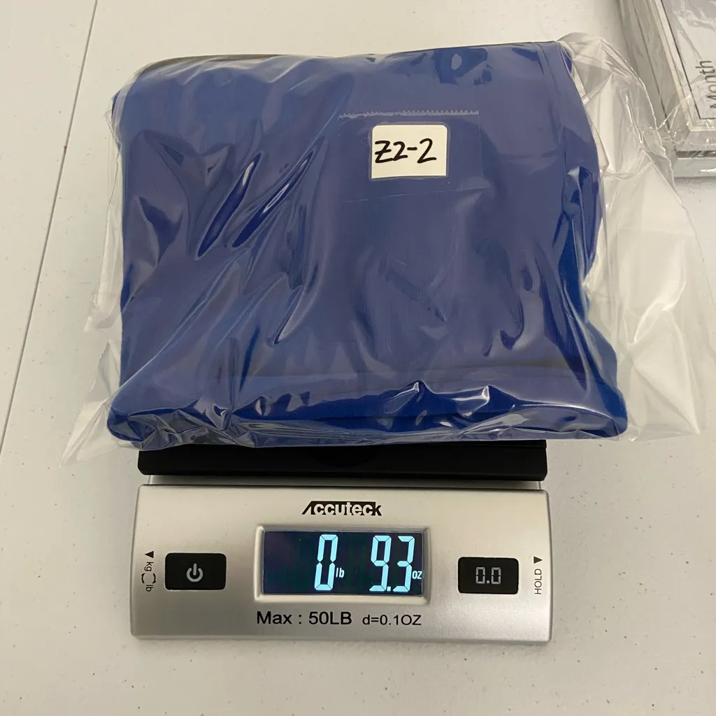 NWOT Alfani women’s electric‎ blue faux leather line zip stretch miniskirt 16P - Image 6