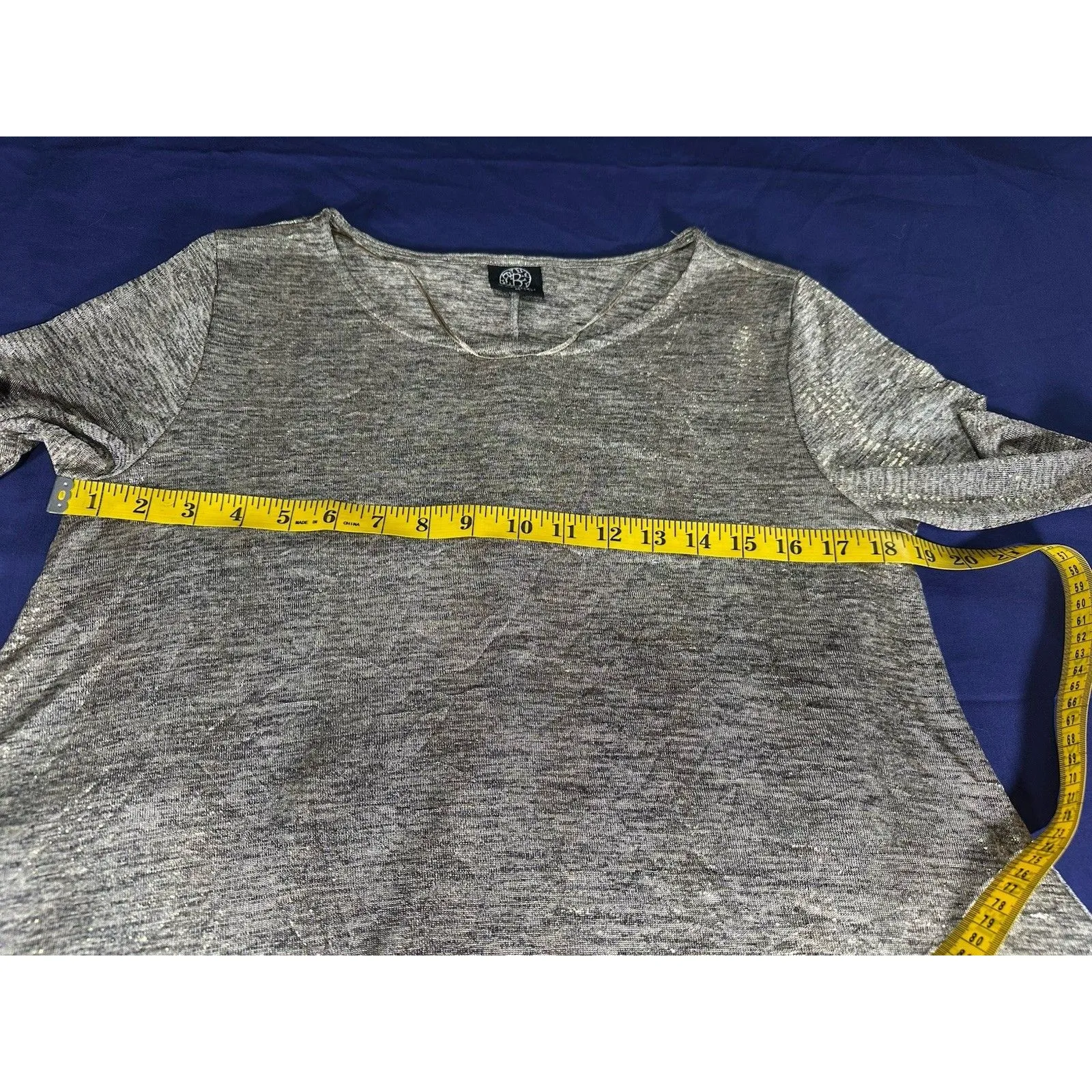 Bobeau Marled Pullover Tunic Cozy Sweater Size M - Image 6