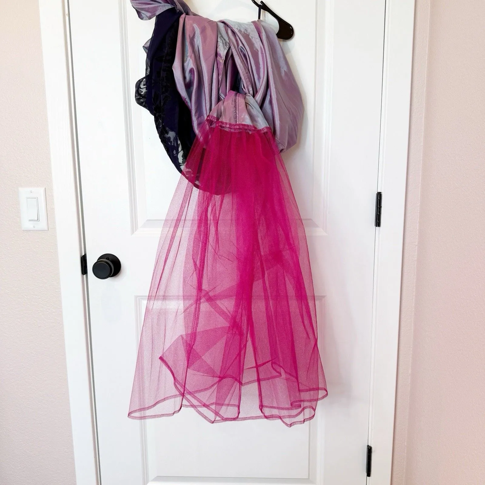 Vintage Morgan & Co Whimsigoth Prom Dress Size 3/4 Y2K 90s HOCO Fairy Grunge Purple - Image 9