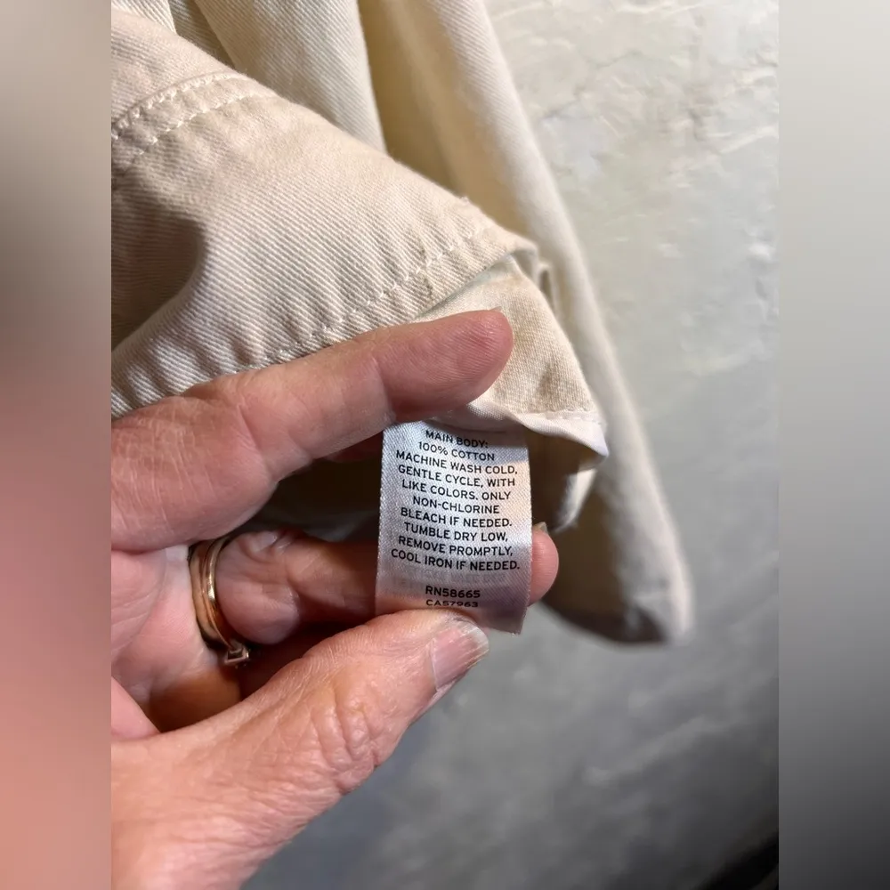 Treasure & Bond Cream Utility Jacket Nordstrom brand utility cargo cotton - Image 15