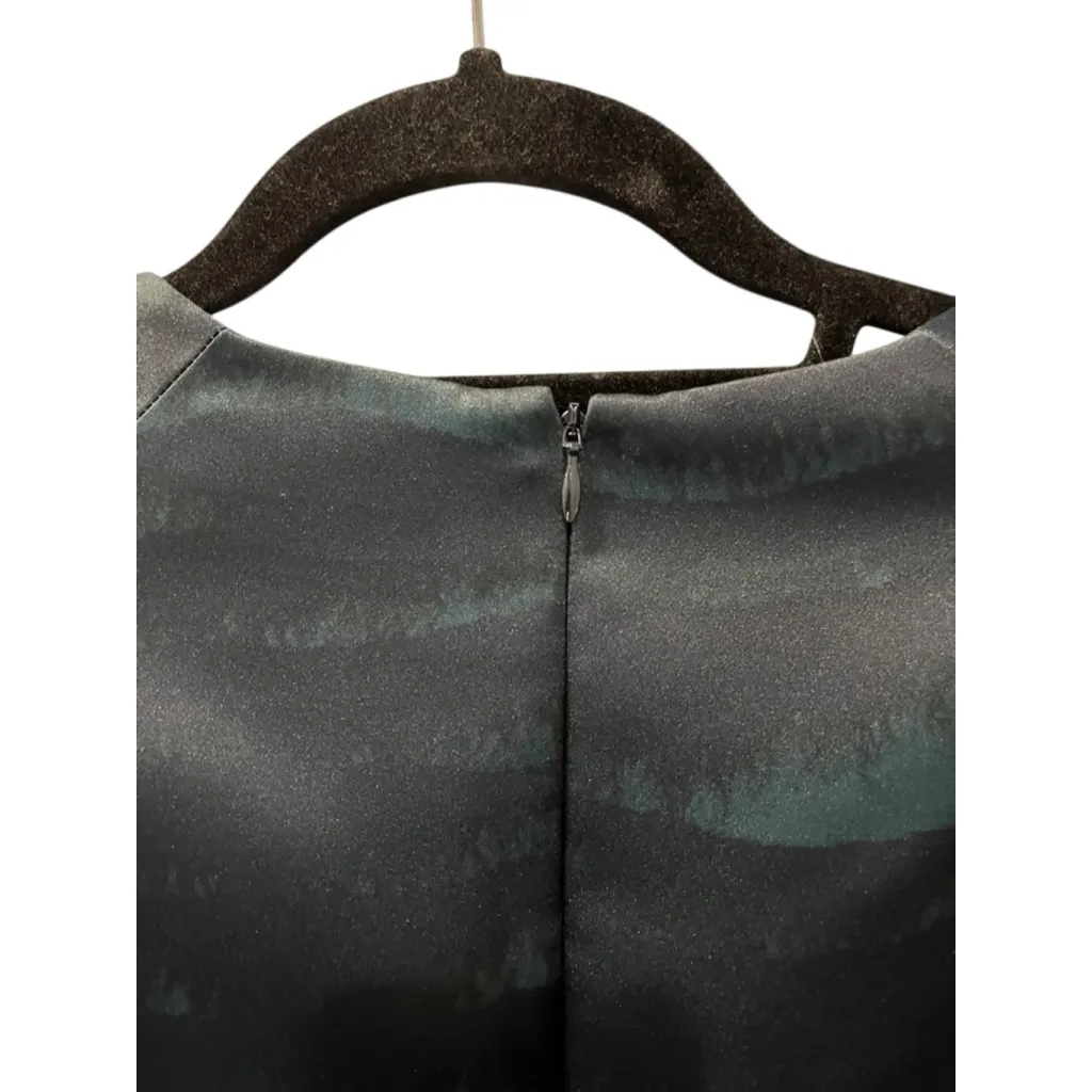 Piazza Sempione Made In Italy Size 12 US (48 Italy) Short Sleeve V-Neck Dress - Image 9